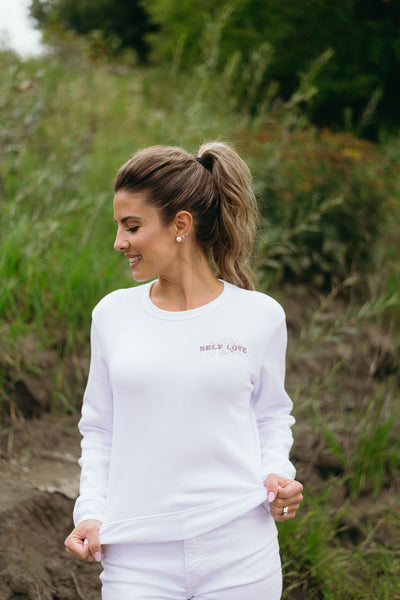 The "Self Love Affirmation" Crewneck Pullover