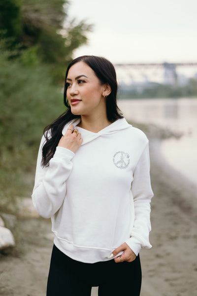 The "Protect Your Inner Peace" Hoodied Pullover