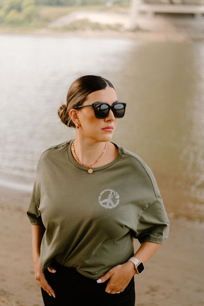 The "Protect Your Inner Peace" Crop Tee