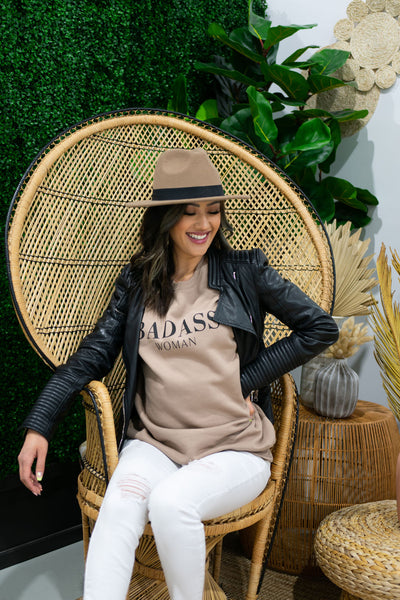 The "Badass" Crewneck Sweater