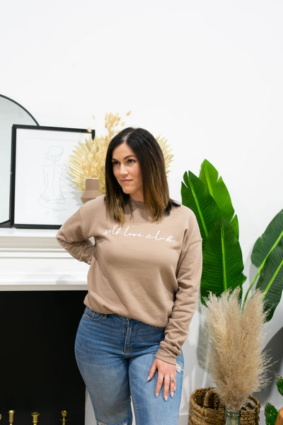 The "Self Love" Crewneck Sweater
