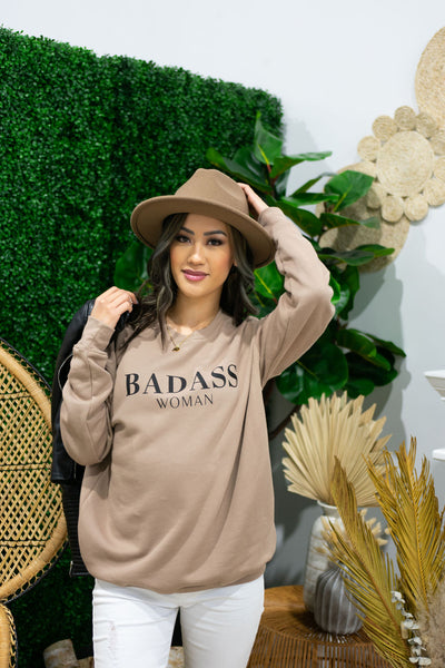 The "Badass" Crewneck Sweater