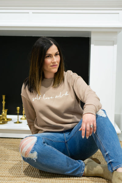 The "Self Love" Crewneck Sweater
