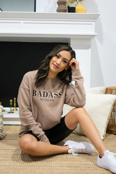 The "Badass" Crewneck Sweater