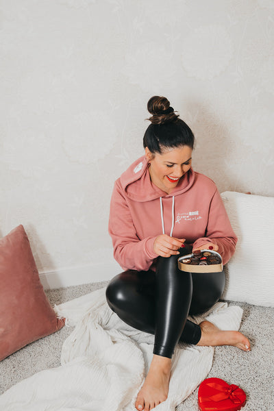 The " Blush Rosé " Hoodie