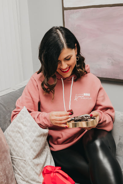 The " Blush Rosé " Hoodie