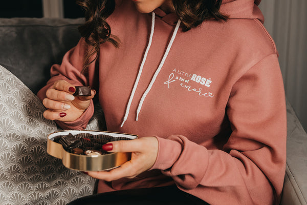The " Blush Rosé " Hoodie