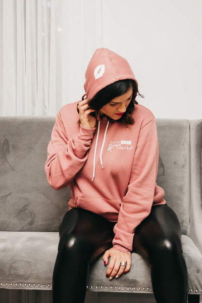 The " Blush Rosé " Hoodie