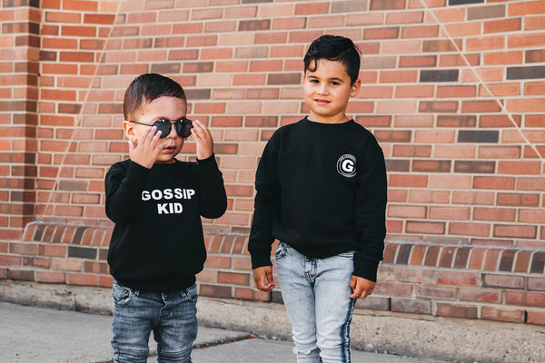 The "G LABEL" Gossip Kids Unisex Crewneck Sweater
