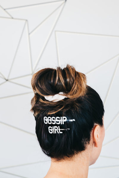 The "GIRL" Rhinestone Hair Clip