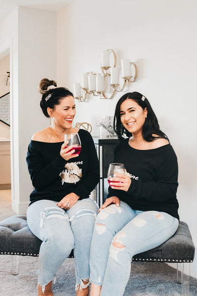 The "XOXO" Rhinestone Hair Clip