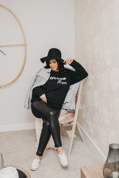 The "Gossip Mama" Crewneck Sweater