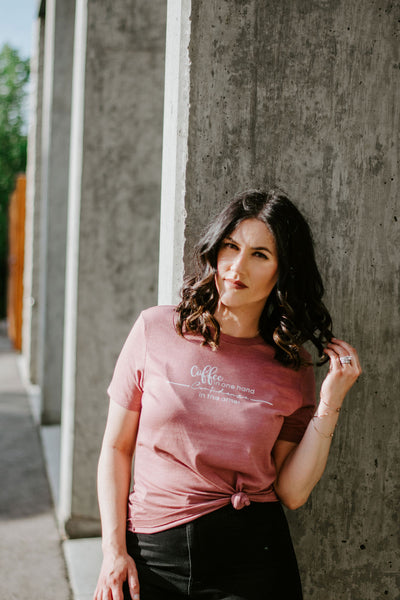 The "Coffee & Confidence" Tee