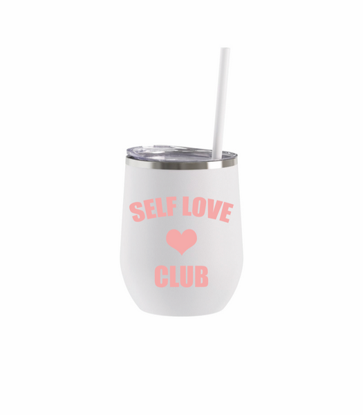 The "Self Love Club" Wine Tumbler