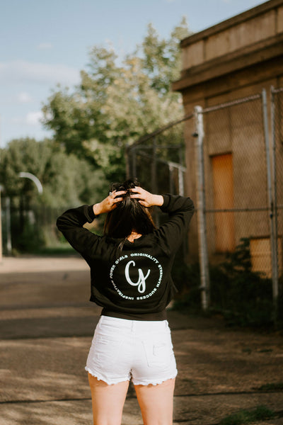 The "Women Empower Women" Semi Cropped Sweater