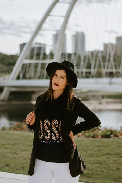 The "Gossip Leopard" Crossover Hoodie