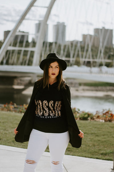 The "Gossip Leopard" Crossover Hoodie