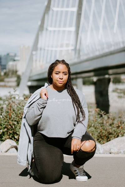 The "Perfectly Imperfect" Crop Sweater