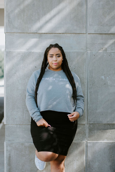 The "Perfectly Imperfect" Crop Sweater