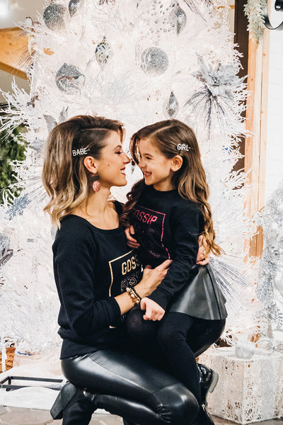 The "BABE" Rhinestone Hair Clip