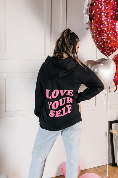 The “Love Yourself” Crossover Hoodie