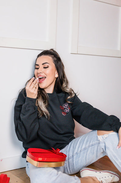 The “Affirmation Hearts” Crewneck