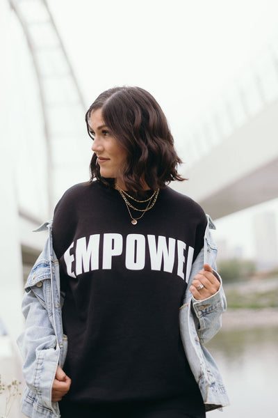 The "Empower" Crewneck Sweater