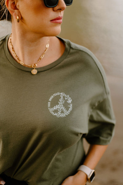 The "Protect Your Inner Peace" Crop Tee