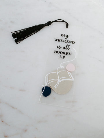 THE "ALL BOOKED UP" BOOKMARK