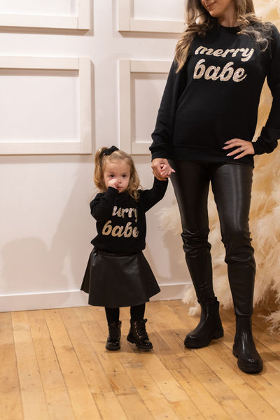 The "Mama & Me" Holiday Sweater Set