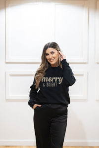 The "Merry & Bright" Holiday Crewneck