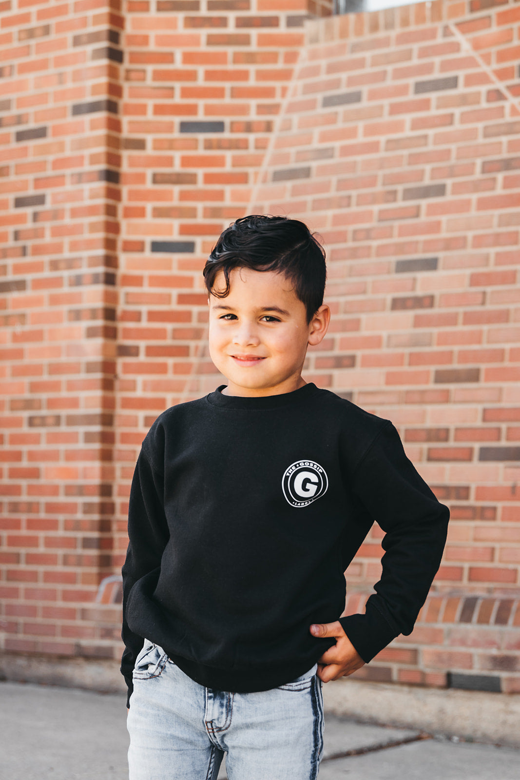 The "G LABEL" Gossip Kids Unisex Crewneck Sweater