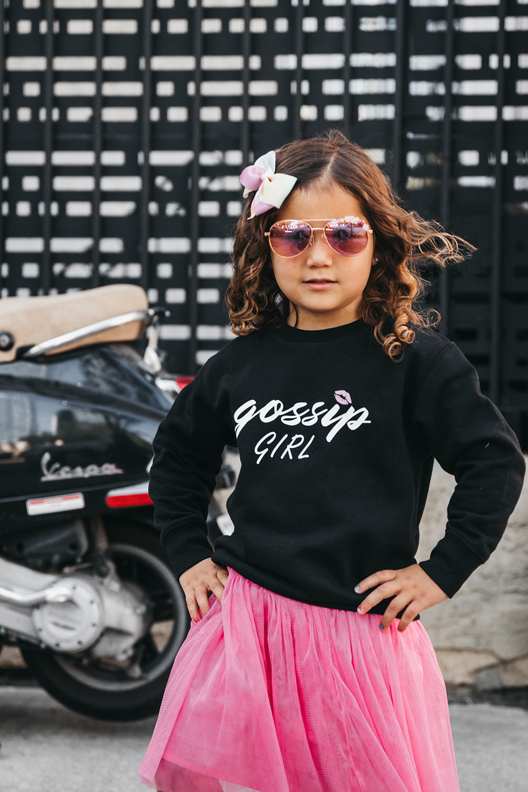 The "GOSSIP GIRL" Gossip Kids Crewneck Sweater
