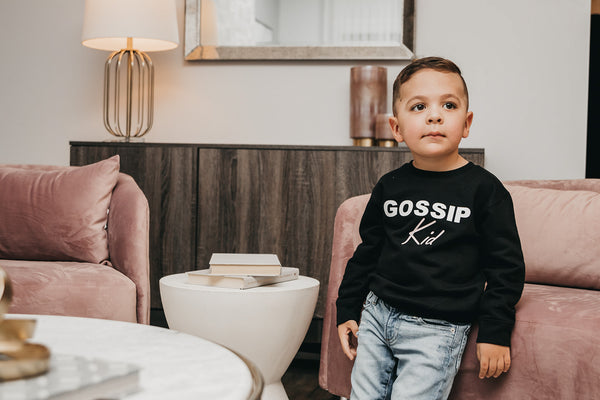 "Gossip Kid" Crewneck Sweater | Mother's Day Edition
