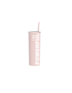 "I am Powerful" Skinny Tumbler
