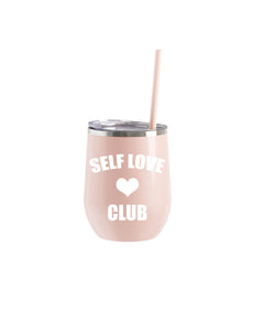The "Self Love Club" Wine Tumbler