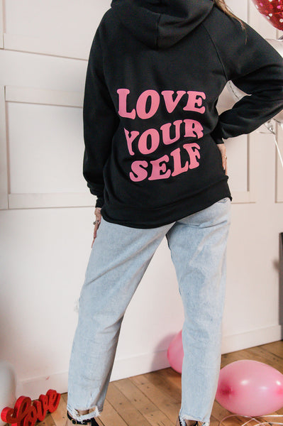 The “Love Yourself” Crossover Hoodie